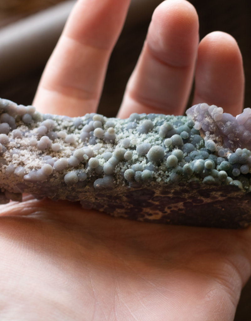 Grape Agate, Tower, Crystal