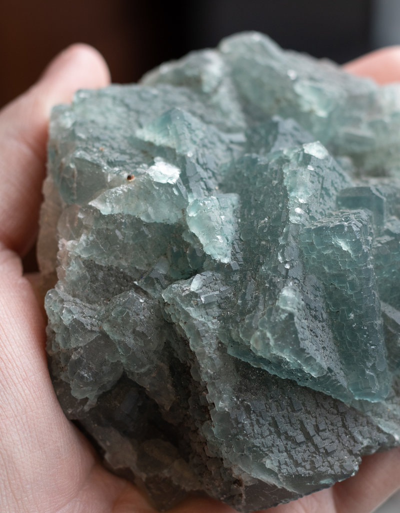Green Fluorite, Cluster, Crystal