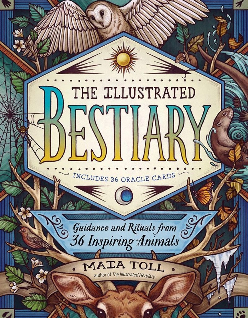 Illustrated Bestiary Oracle Deck
