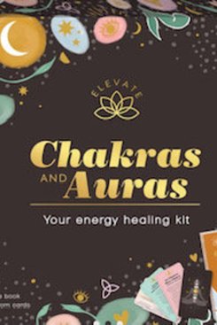 Elevate: Chakras and Auras Energy Healing Kit, Deck and Book