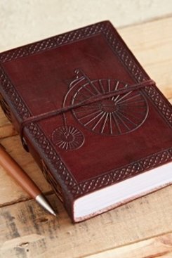 Penny Farthing Leather Journal