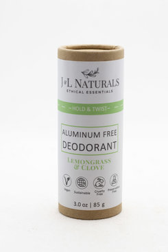 Aluminum-Free Deodorant, Lemongrass & Clove Aluminum-Free Deodorant, Lemongrass & Clove