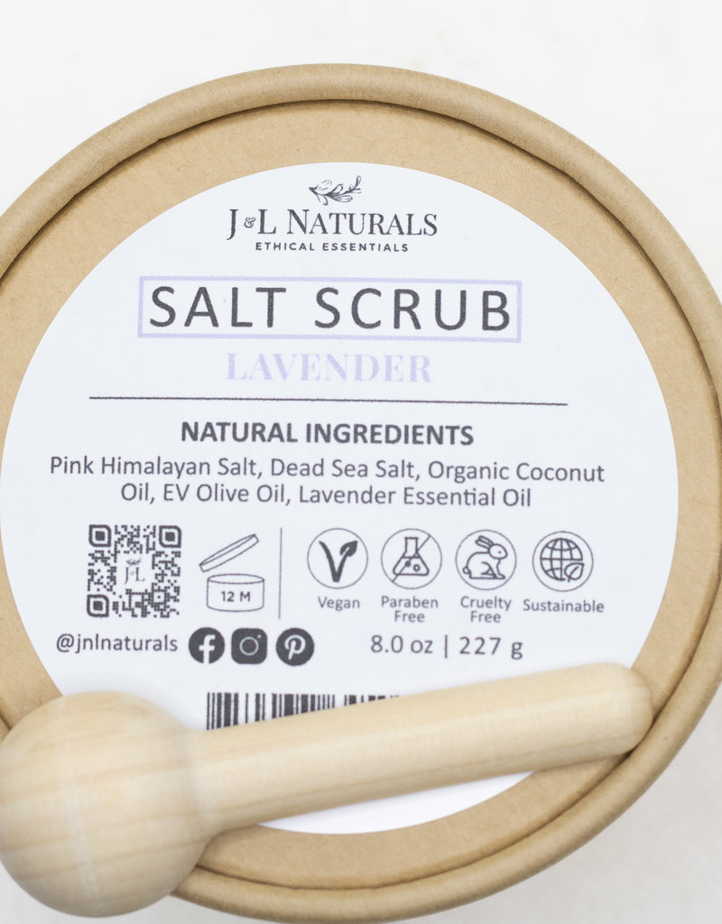 Lavender Salt Scrub