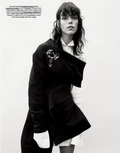 Le cover story de Meghan Collison pour le magazine Dress To Kill
