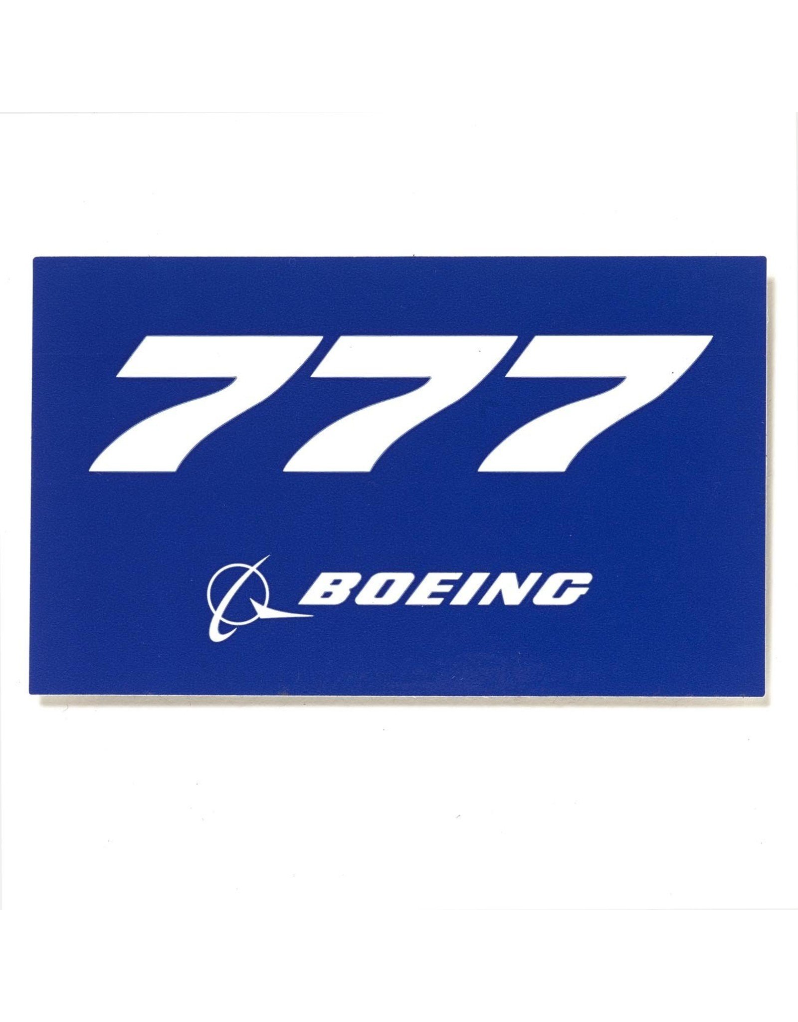 Sticker 777 rectangle