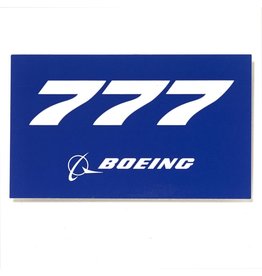 Boeing Boeing Sticker 777 rectangle