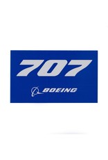 Boeing Boeing Sticker 707 rectangle