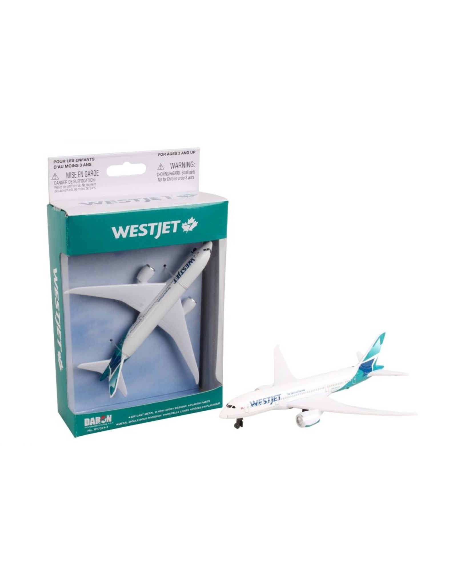 Daron Single Plane Westjet 787