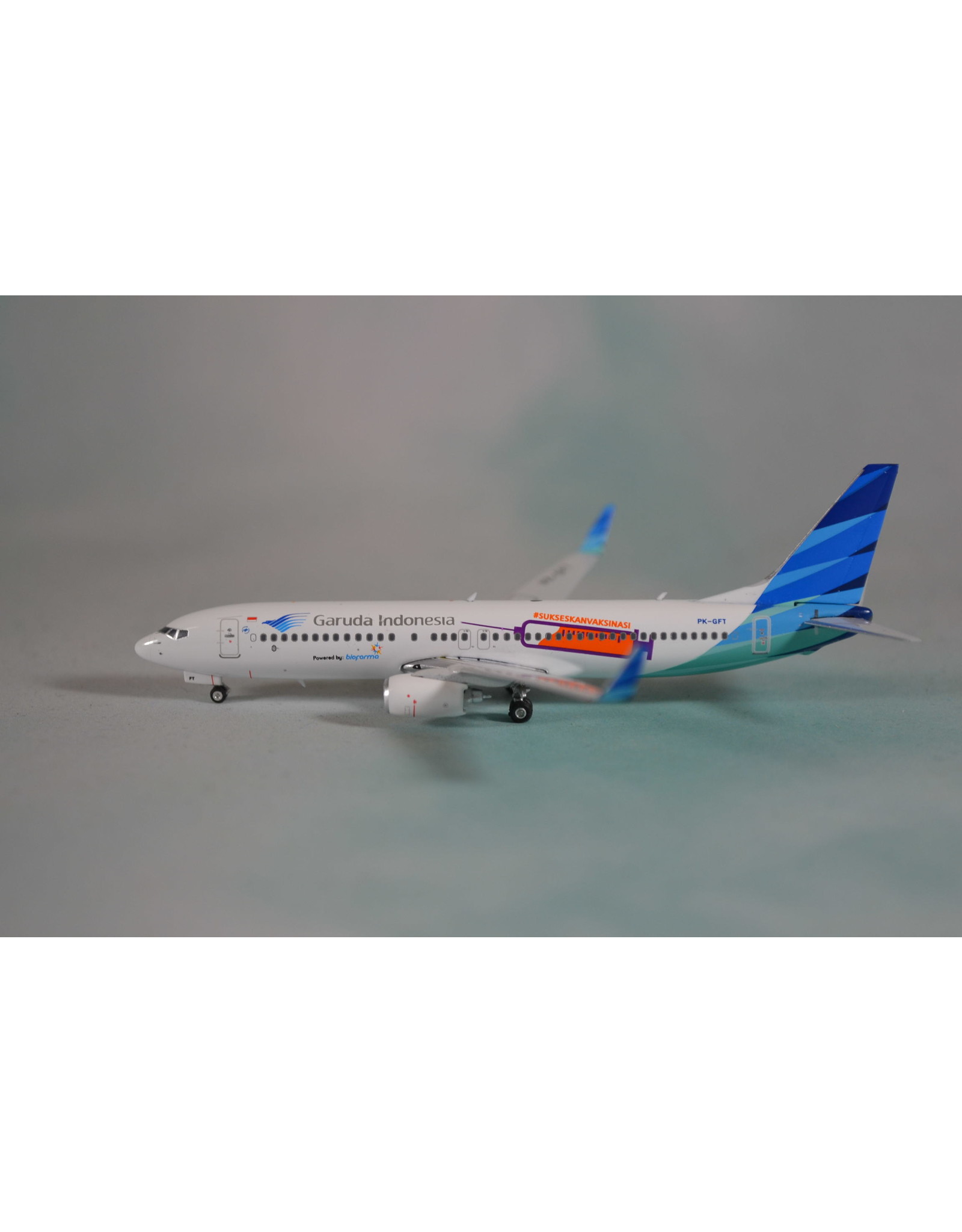 Phoenix PH4 Garuda 737-800 PK-GFT vaccine