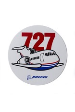 Boeing Sticker 727 Pudgy