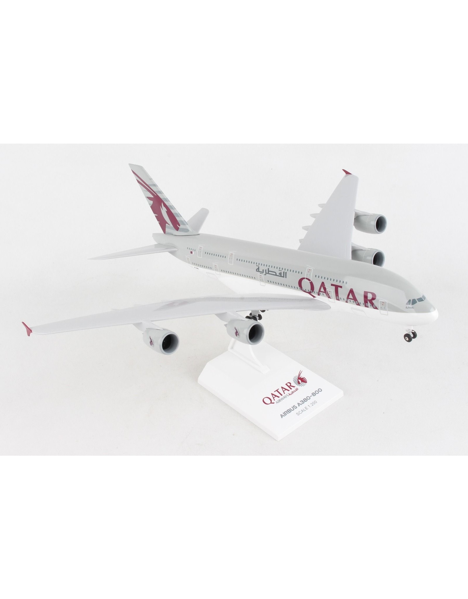 Skymarks Skymarks Qatar A380 1/200 w/gear