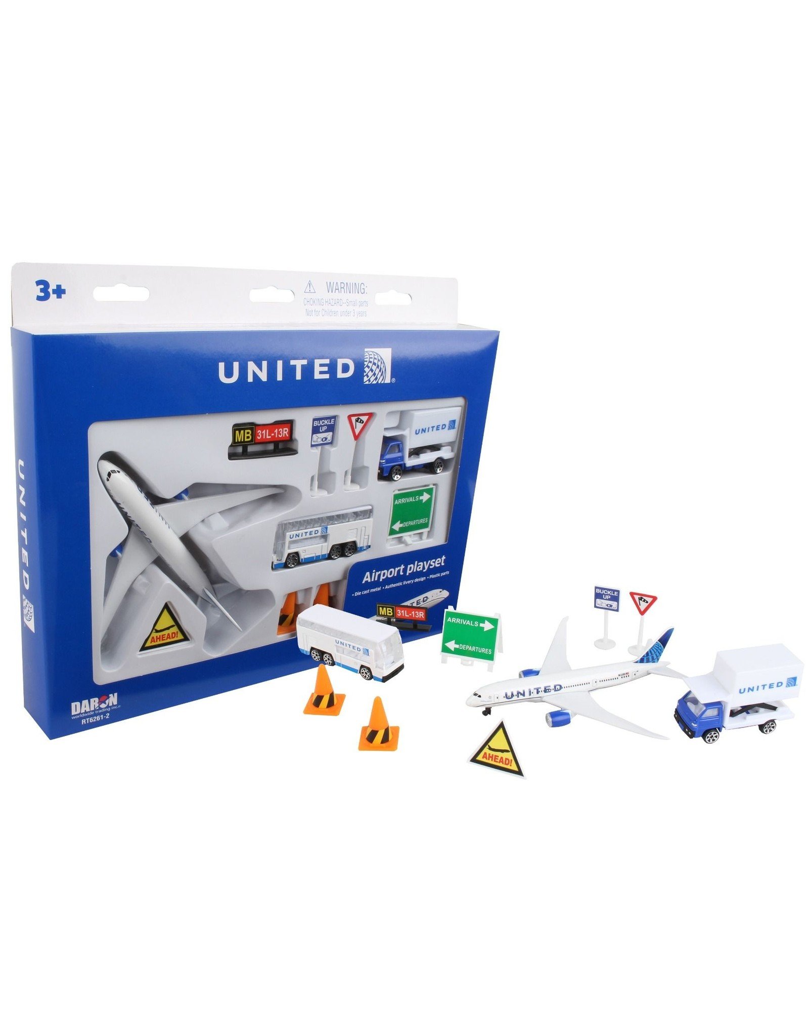 Daron Playset United Airlines 2019 livery