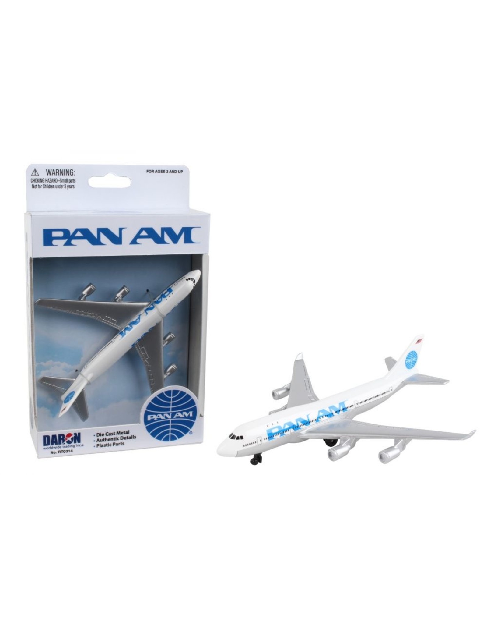 Daron Single Plane Pan Am 747