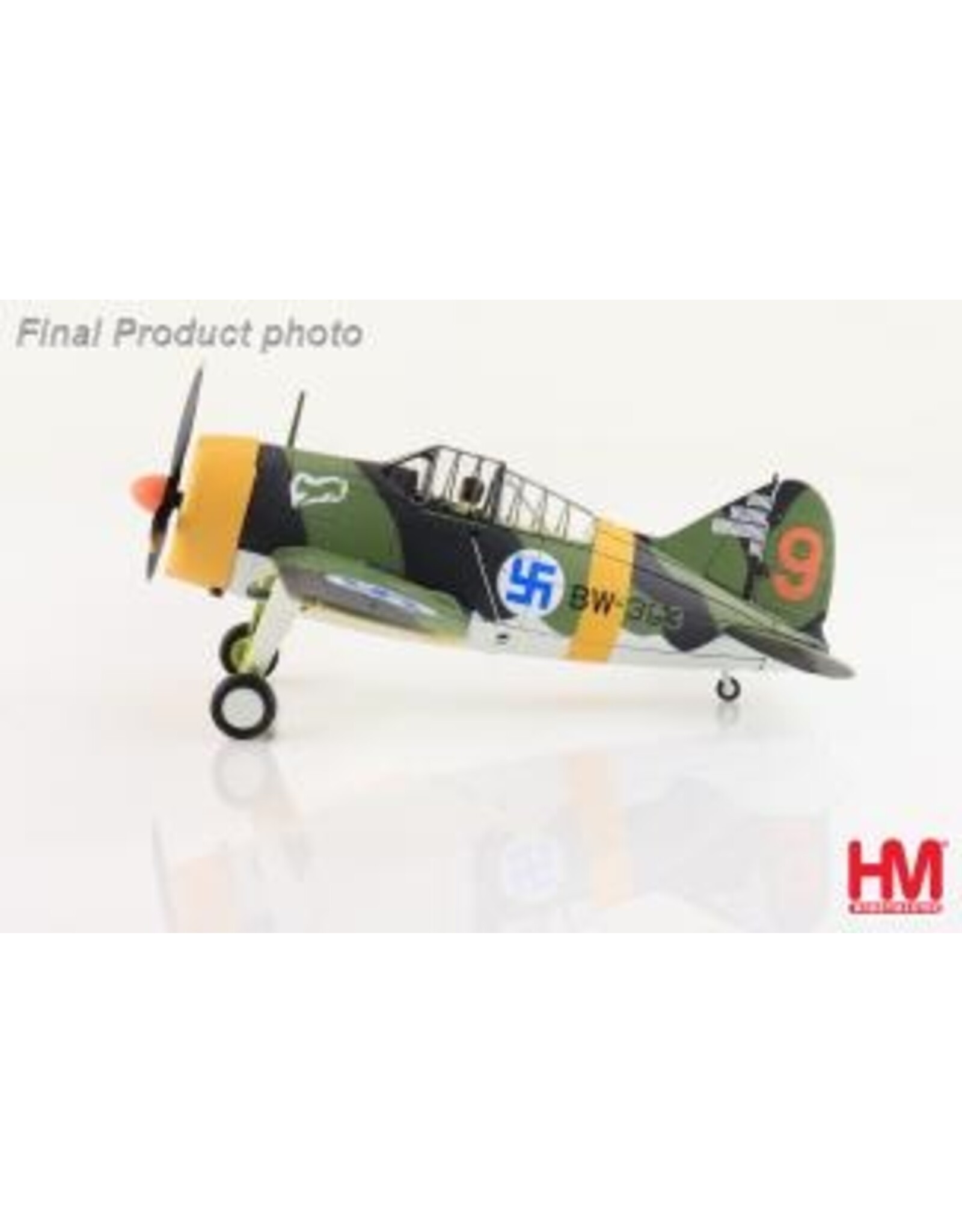 HobbyMaster HM Brewster Buffalo BW393 Hans Wind Finnish AF