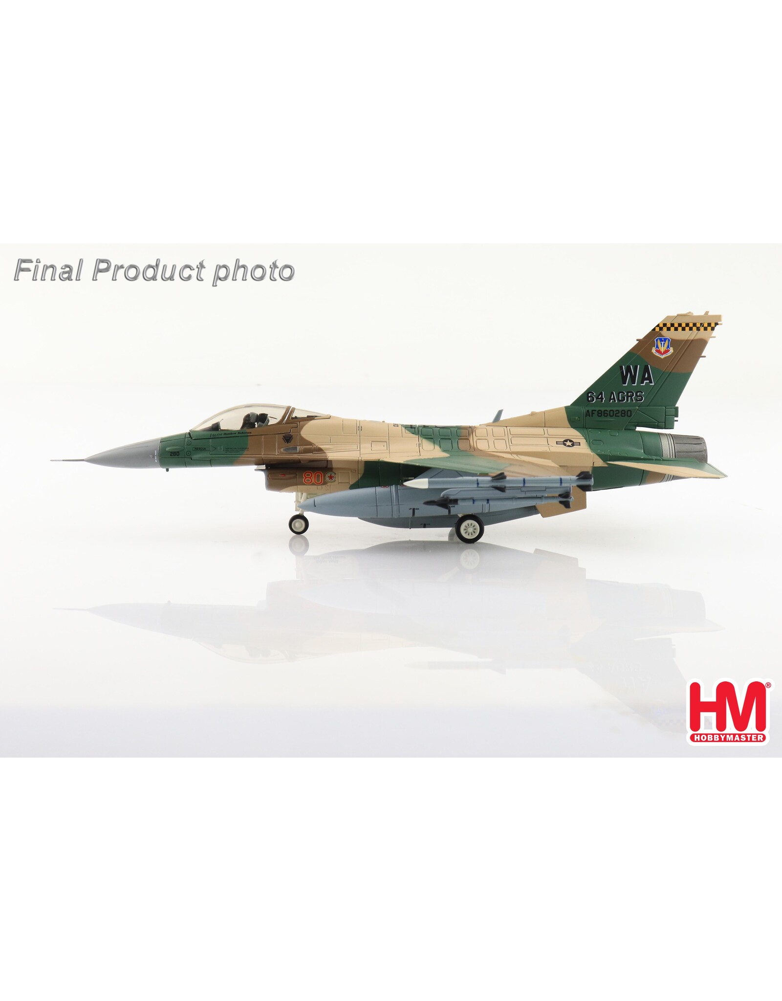 HobbyMaster HM F-16C 64th Agrs. Commander 2009-2010