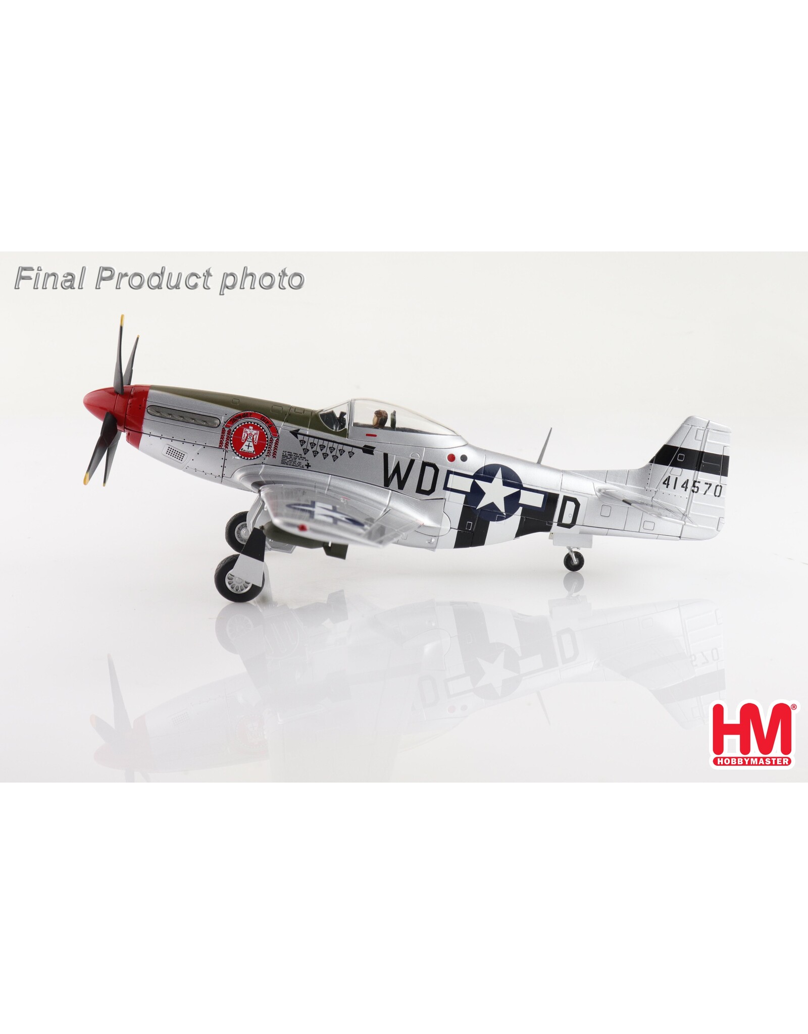 HobbyMaster HM P-51D Captain Ted Lines 1/48