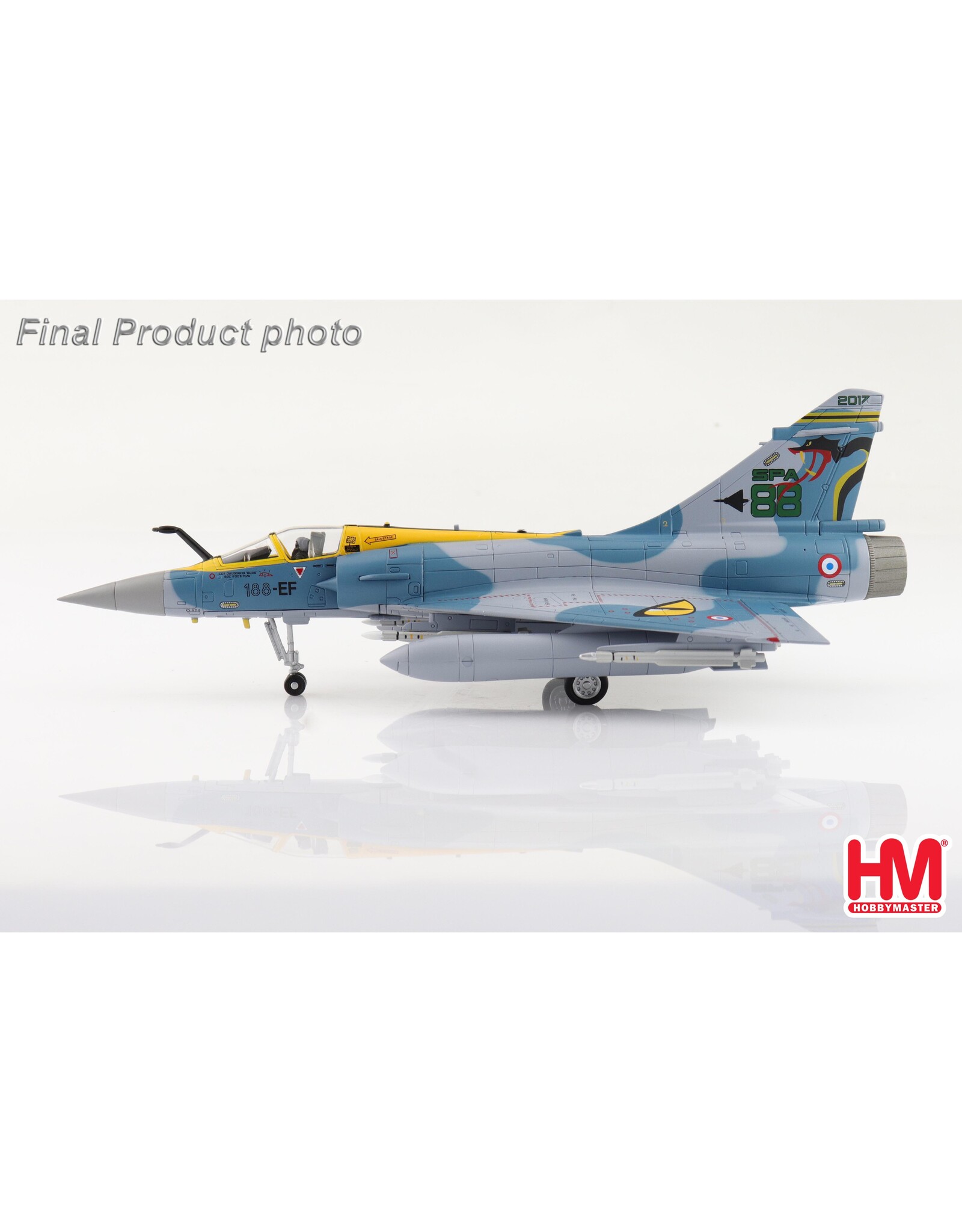 HobbyMaster HM Mirage 2000-5 100 years SPA 88 Squadron