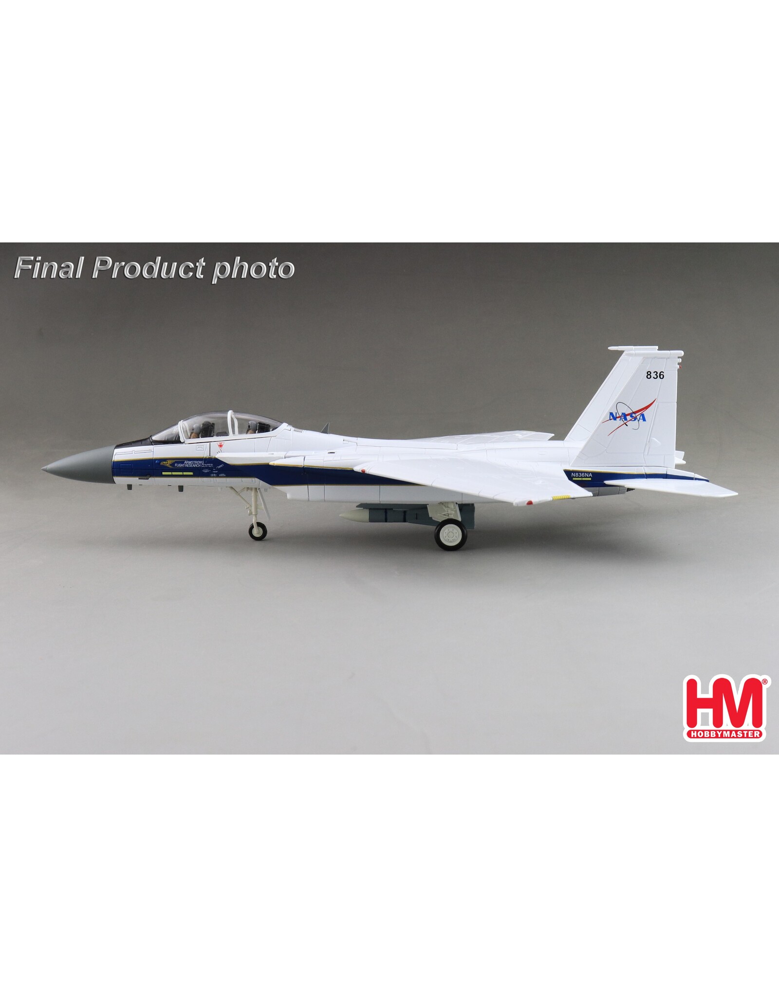 HobbyMaster HM F-15B NASA Edwards AFB Airshow 2022