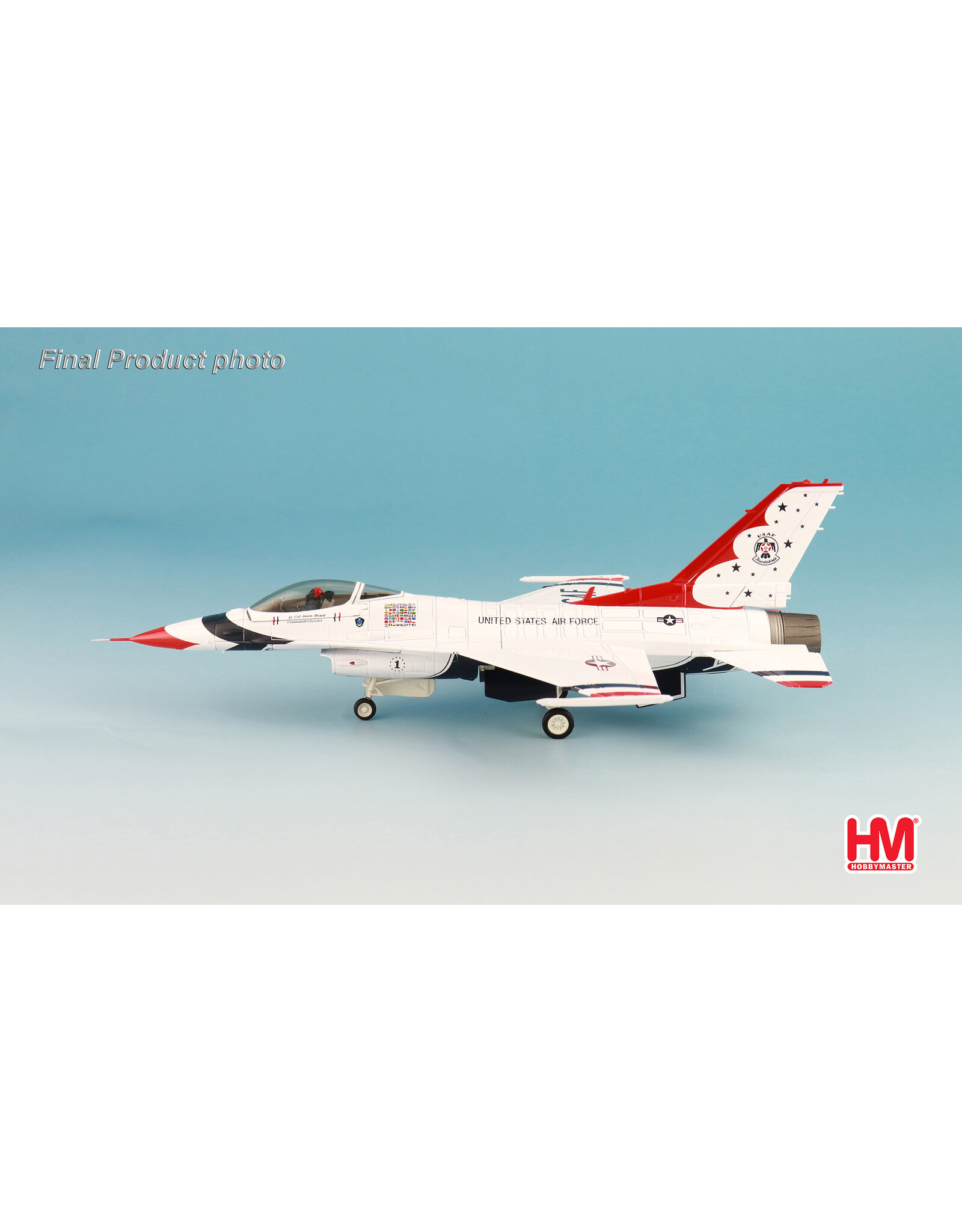 HobbyMaster HM F-16C Thunderbirds No. 1 USAF RIAT 2017