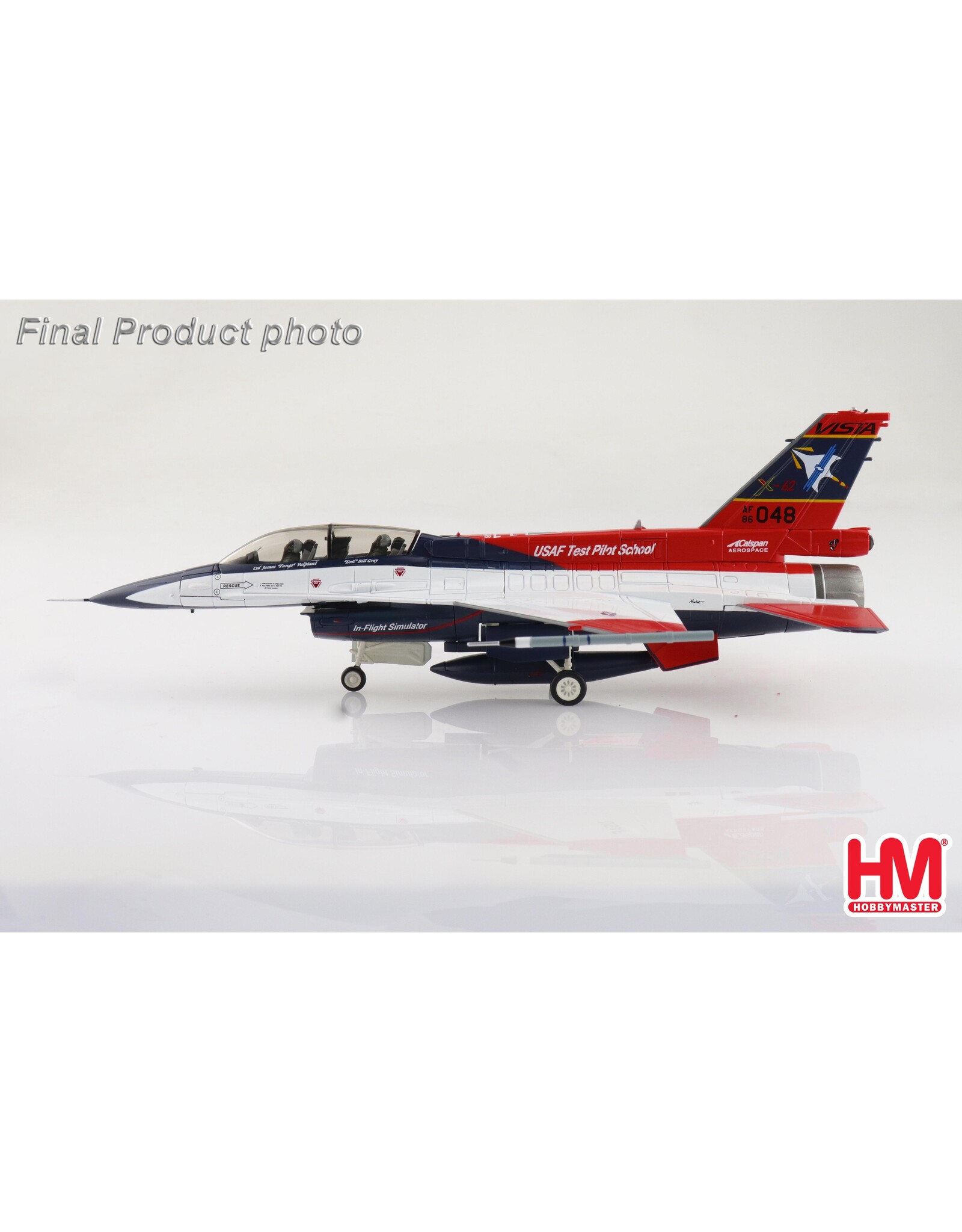 HobbyMaster HM X-62A USAF Test Pilot School 2024 ACMI pod