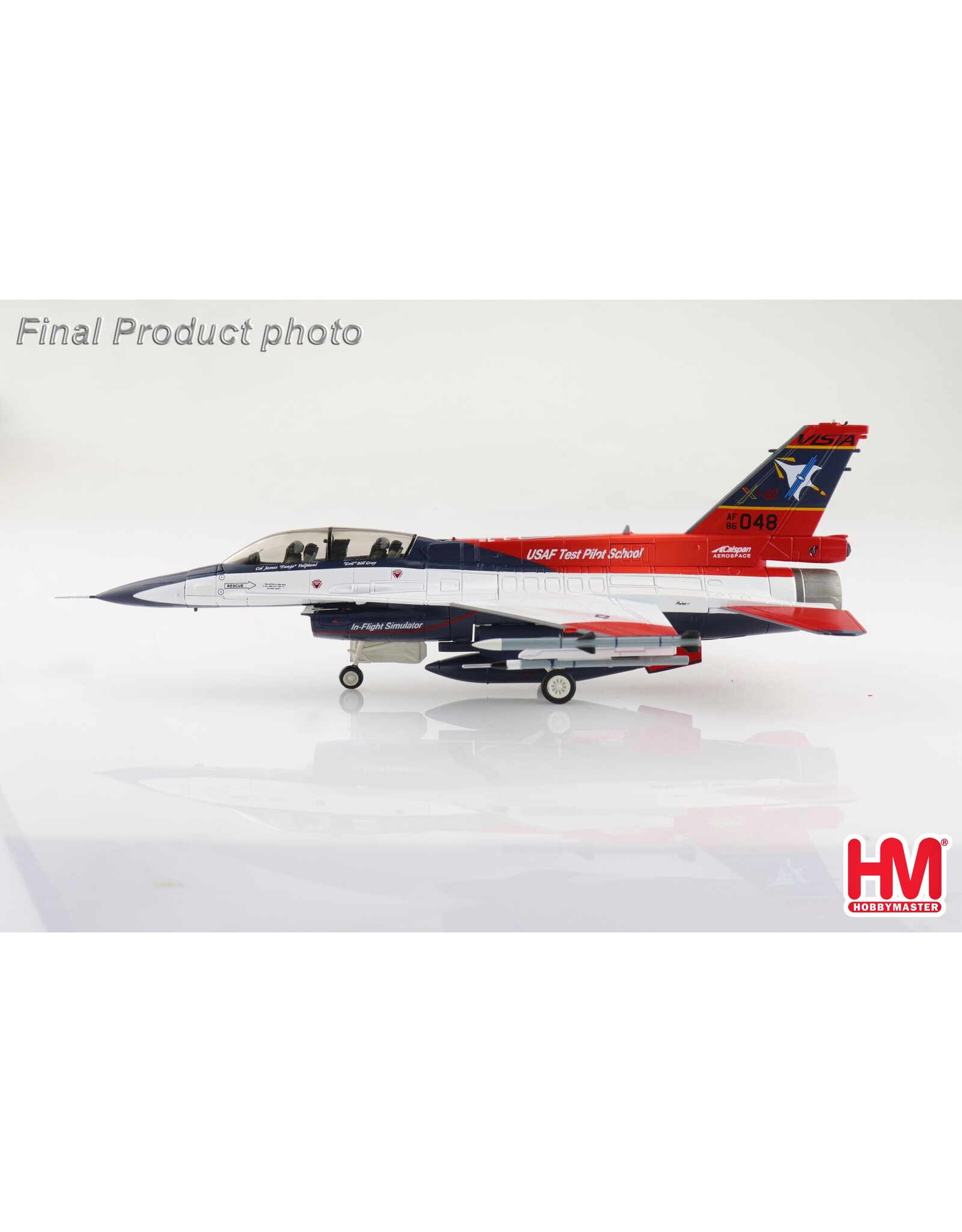 HobbyMaster HM X-62A USAF Test Pilot School 2024 AIM + ACMI