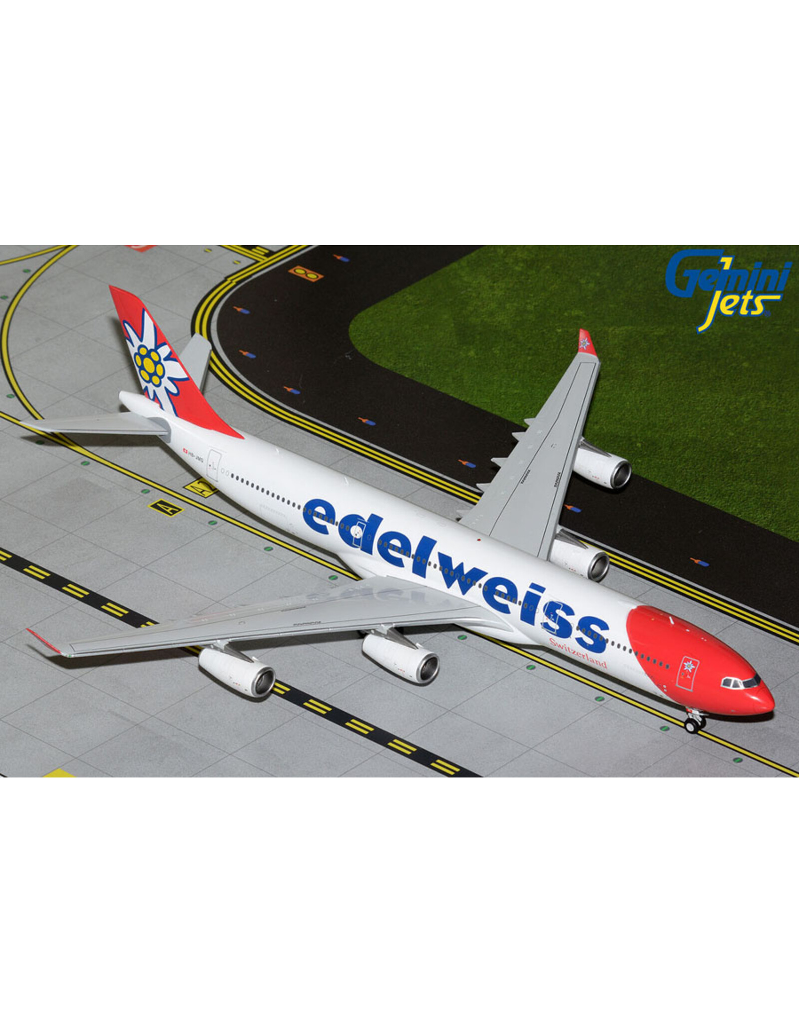 Gemini Gem2 Edelweiss A340-300 HB-JMG