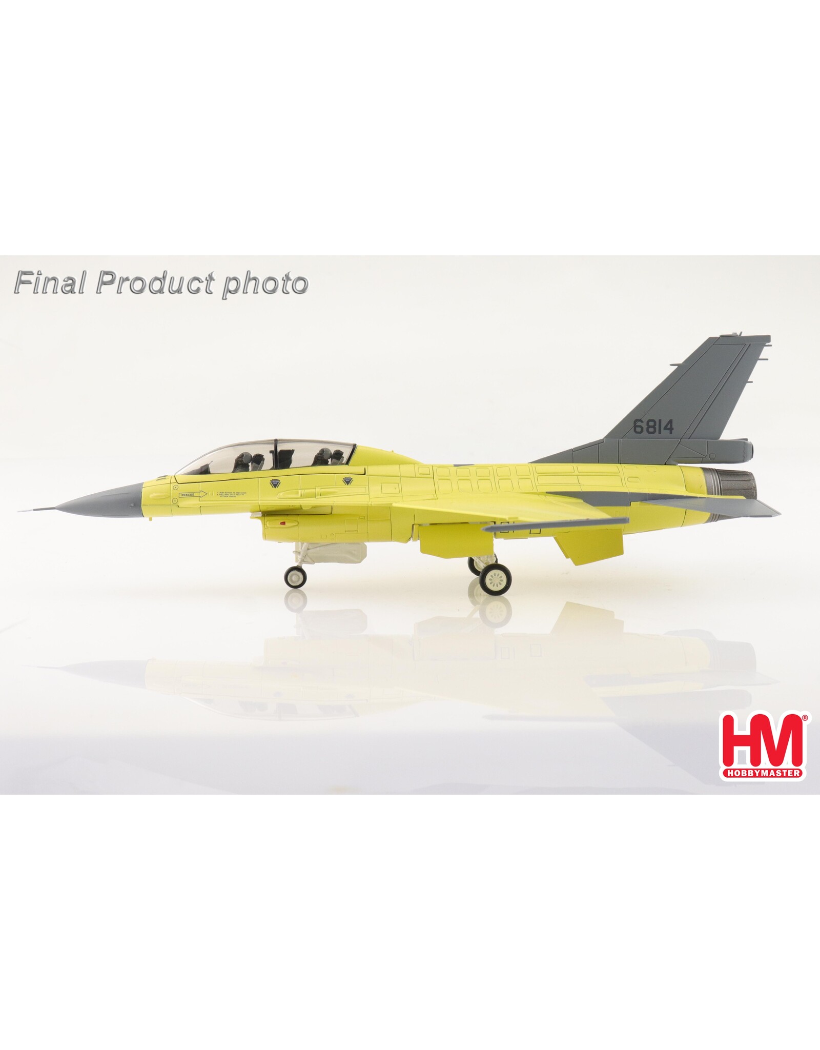 HobbyMaster HM F-16V Yellow Viper ROCAF