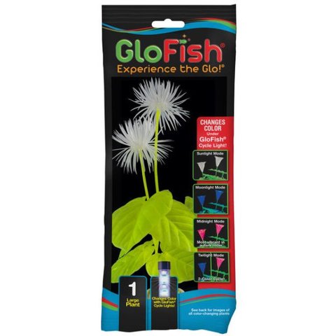 Tetra GloFish Colour Change Plant, Large Yellow