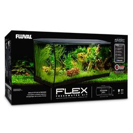 Fluval Fluval Flex Freshwater 123L (32.5 Gal.), Black