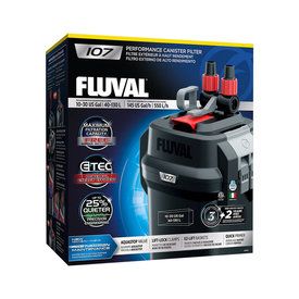 Fluval Fluval 107 Performance Canister Filter, up to 30 US Gal (130 L)