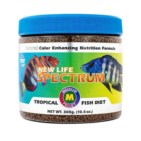 New Life Spectrum Medium  2-2.5 mm sinking pellet, 300 gm