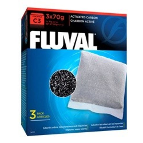 Fluval Fluval C3 Activated Carbon 3pk