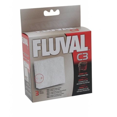 Fluval C3 Foam Pad 2 Pack