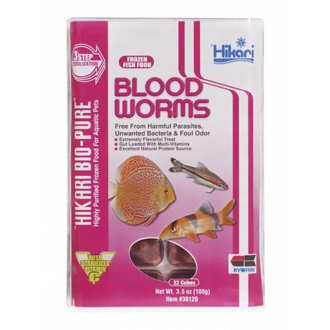 Hikari Frz Blood Worms 3.5oz
