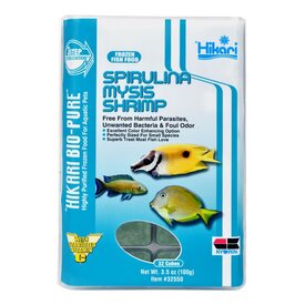 Hikari Hikari Frozen Mysis Shrimp With Spirulina Cube 3.5oz