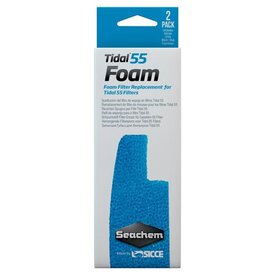  Seachem Tidal 55 Foam 2pk