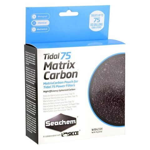 Seachem Tidal 75 Matrix Carbon 190mL (Bagged)