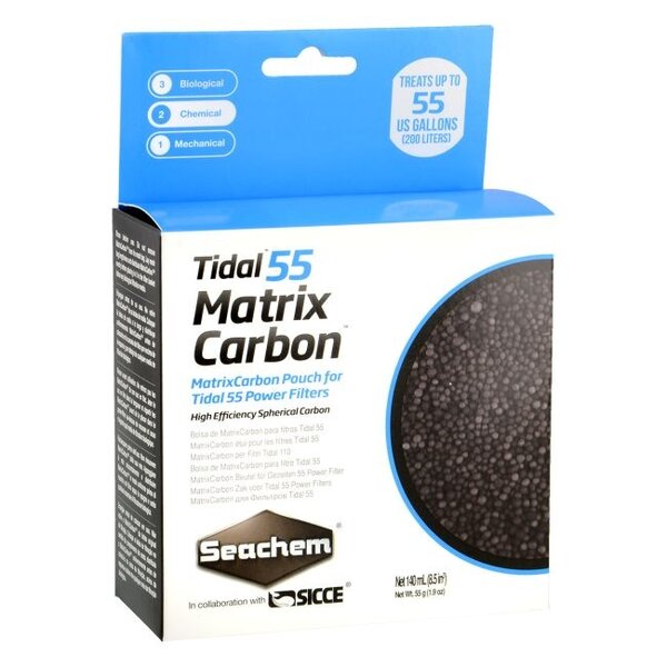  Seachem Tidal 55 Matrix Carbon 140mL (Bagged)