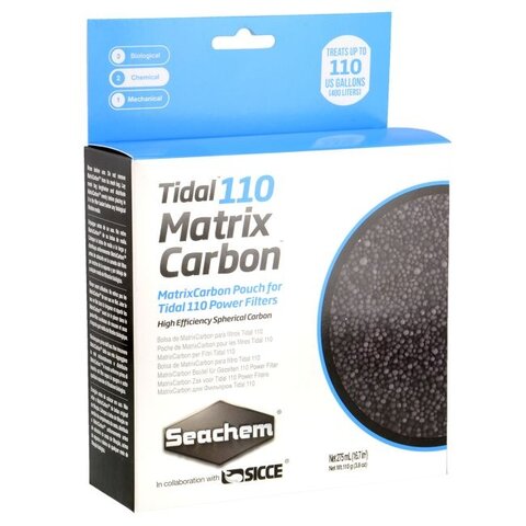 Seachem Tidal 110 Matrix Carbon 275mL (Bagged)