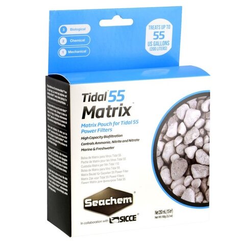 Seachem Tidal 55 Matrix 250mL (Bagged)