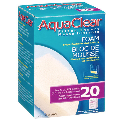 Aquaclear 20 Foam filter