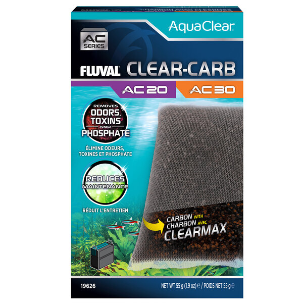 Hagen Fluval AC20/30 Clear-Carb Insert 1pk