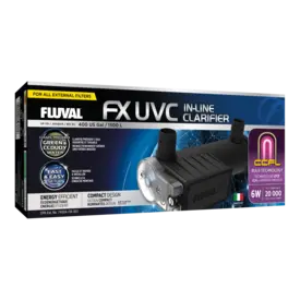 Fluval FX UVC In-Line Clarifier Ultra Violet