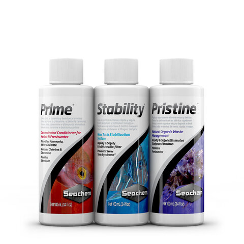Seachem Sure Start 3 Pack ( Prime Stability Pristine )