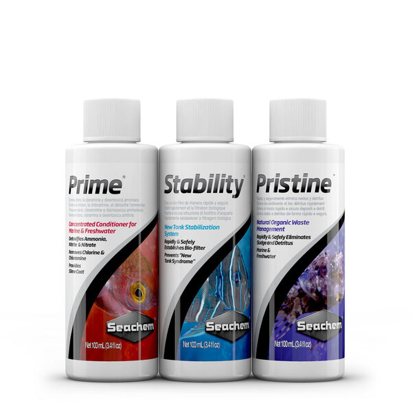  Seachem Sure Start 3 Pack ( Prime Stability Pristine )