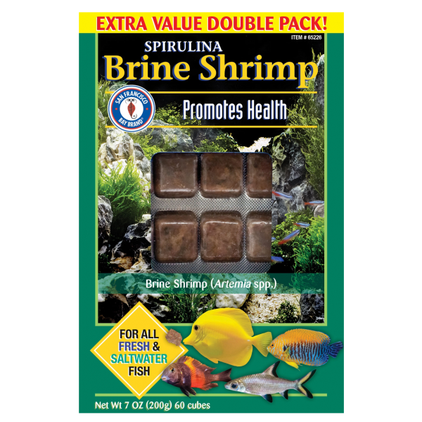  San Francisco Bay Spirulina Brine Shrimp 7 oz