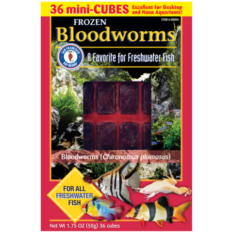 San Francisco Bay Frozen Bloodworms 1.7 oz