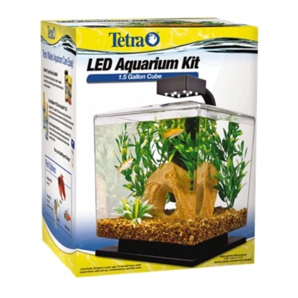  Tetra LED Aquarium Cube 1.5 Gallon