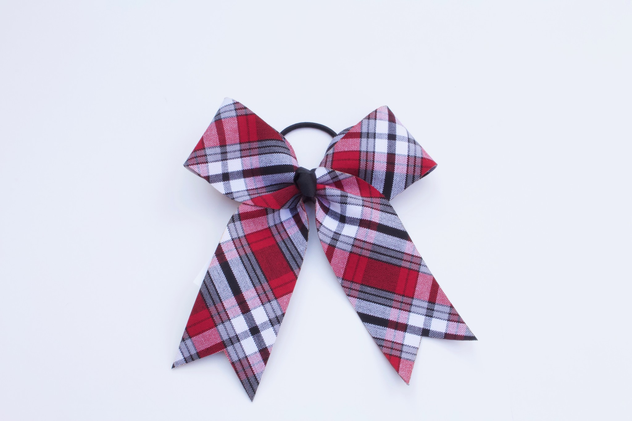 Plaid Structured Bow Pony TCB