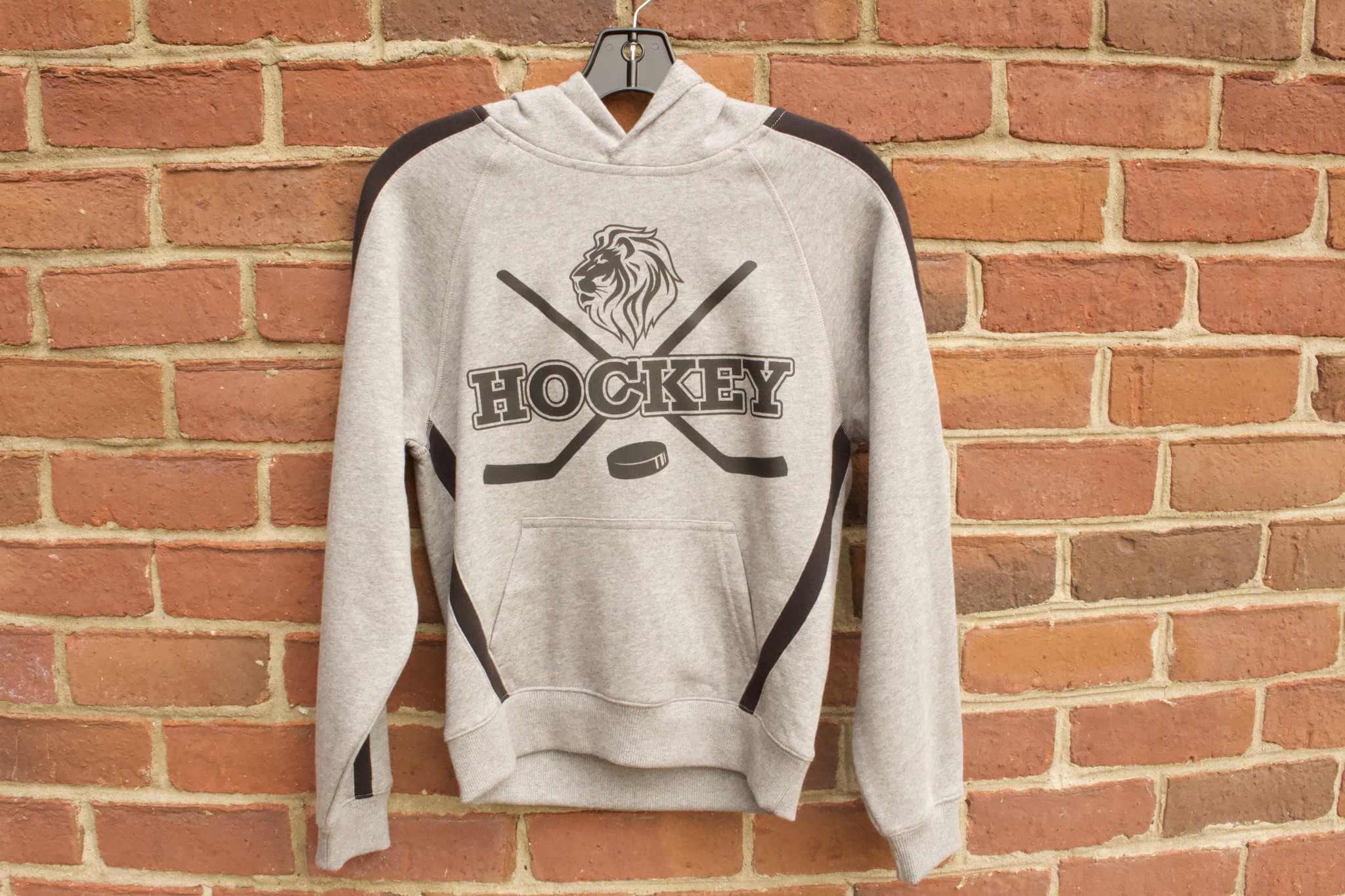 Youth Hockey Stripe Sleeve Hoodie Grace Christian Spirit Store